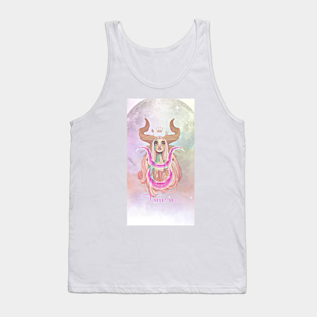 Taurus Design Tank Top by the.after.effect.photos@gmail.com